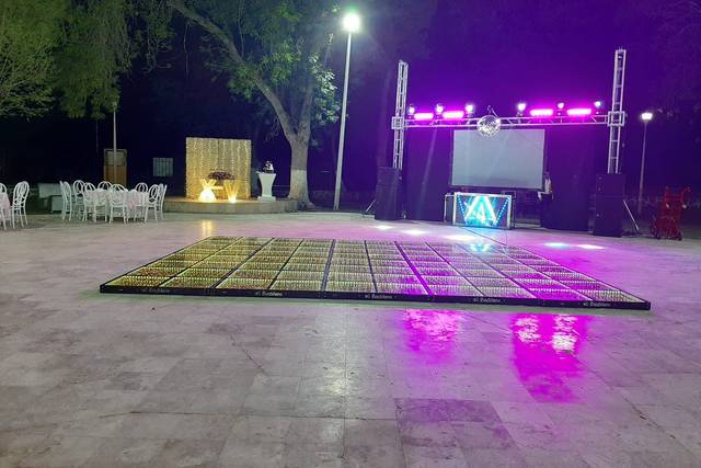 Pista de baile en terraza