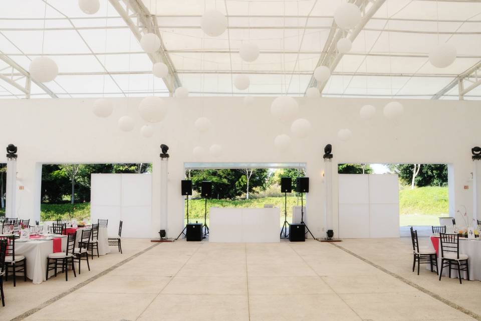 Boda en jardín