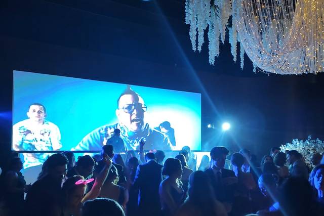 Pantalla dj