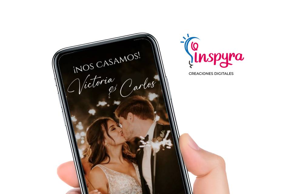 Ejemplo de invitación boda