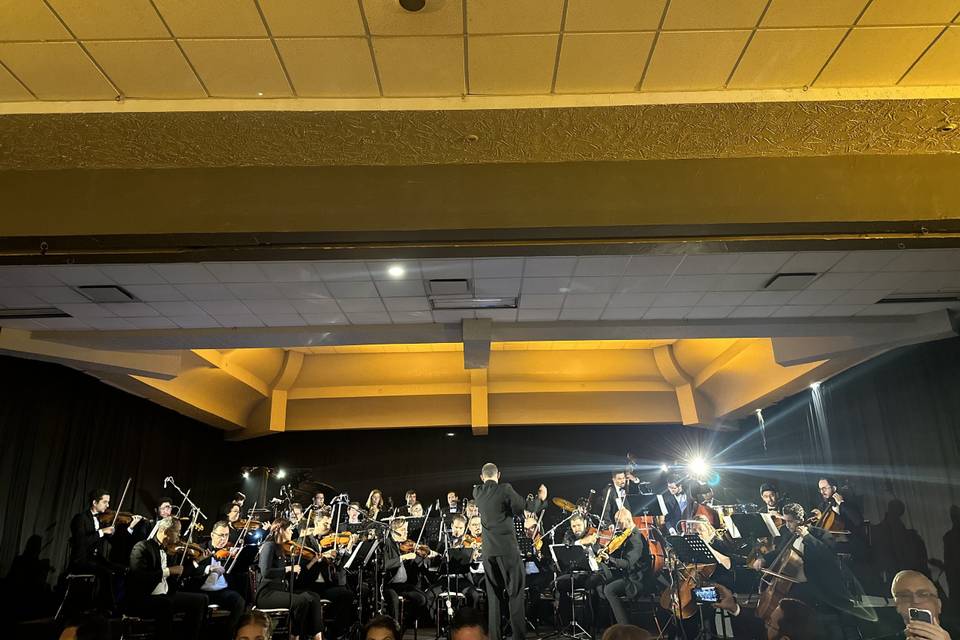 Orquesta. Recepción Boda