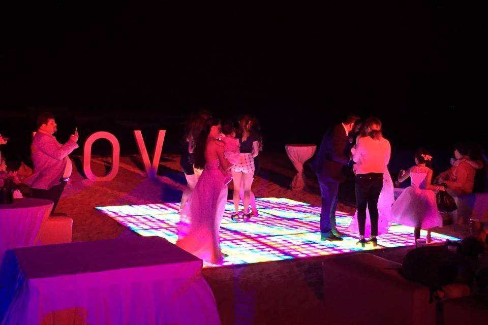 Playa wedding