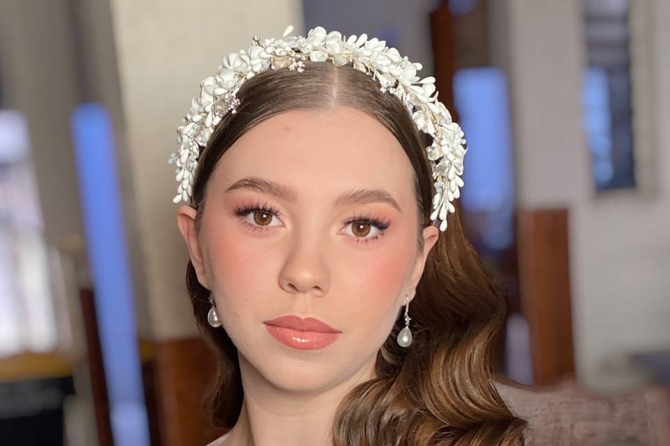 Maquillaje de novia soft