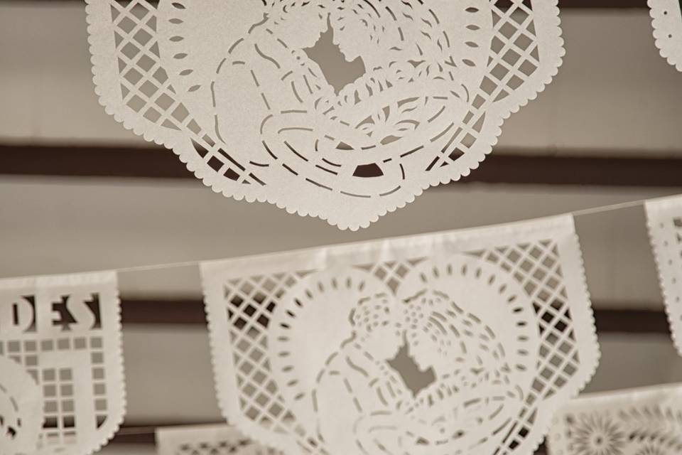 Papel Picado La Katrina