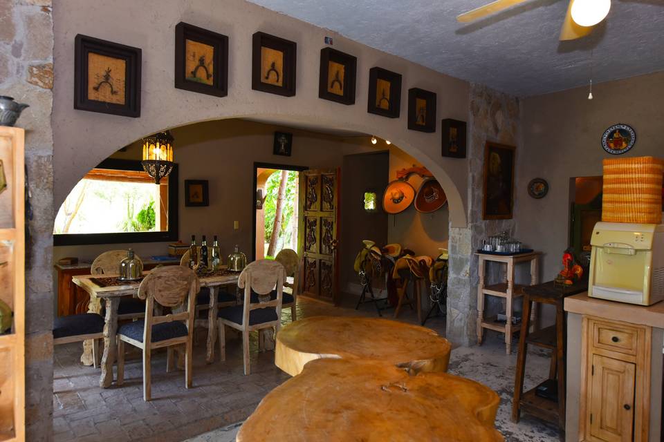 Casa de novios comedor