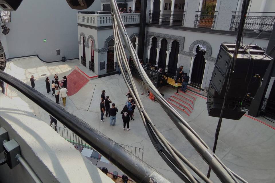 Montaje de iluminación