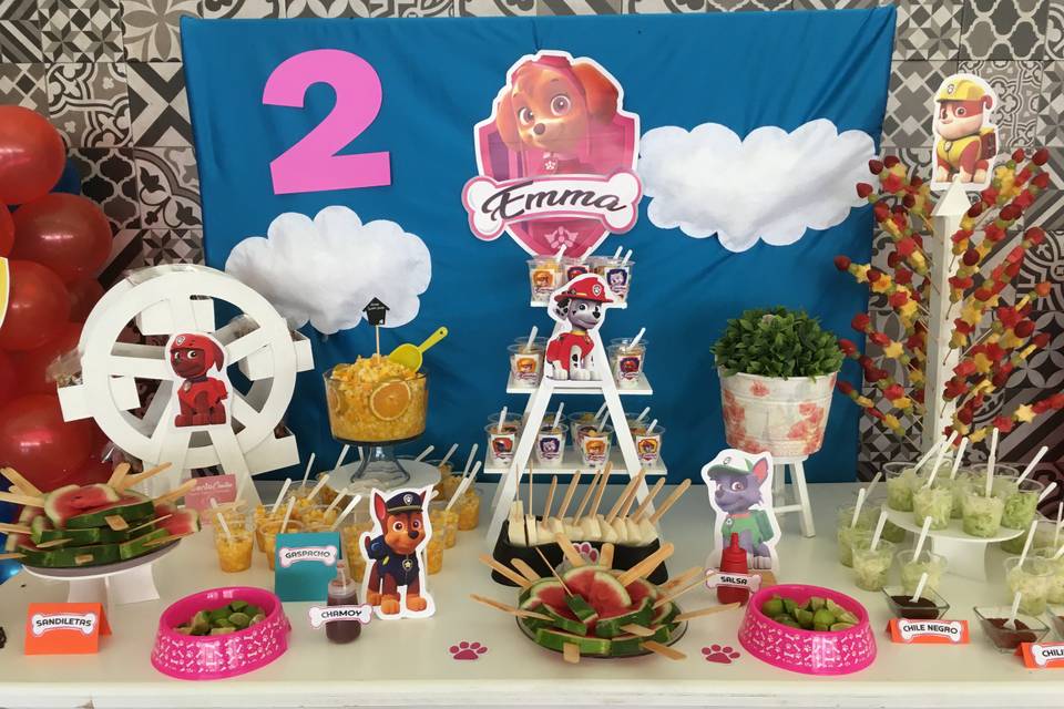 Mesas de dulces