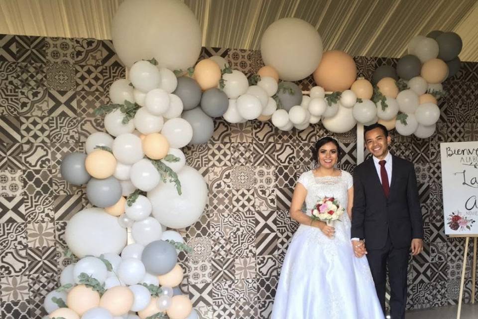 Decoración de globos