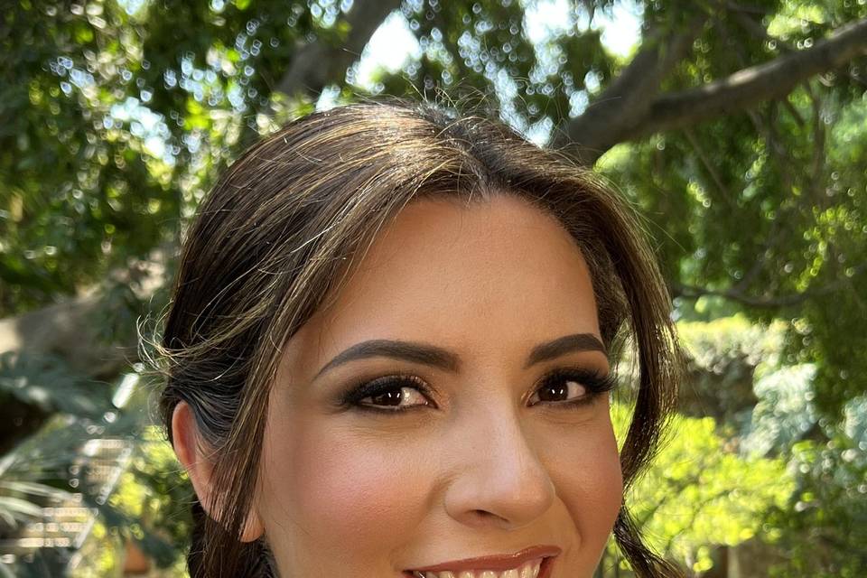 Maquillaje novia día