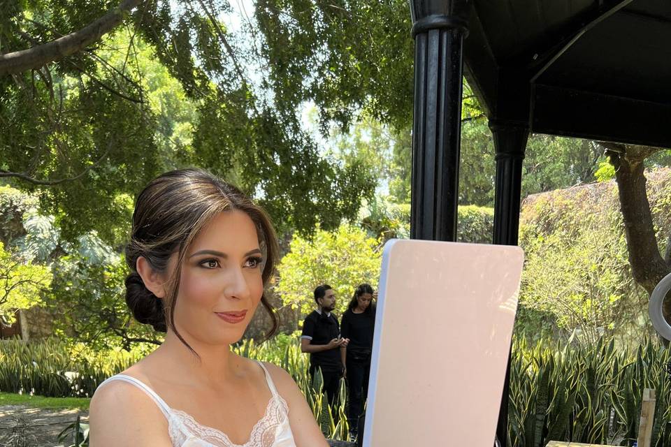 Maquillaje novia día