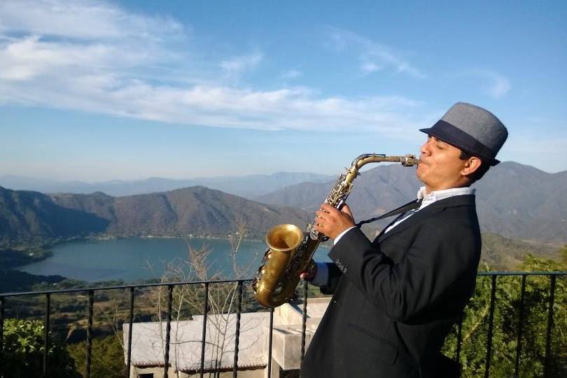 Boda en la laguna santa maría