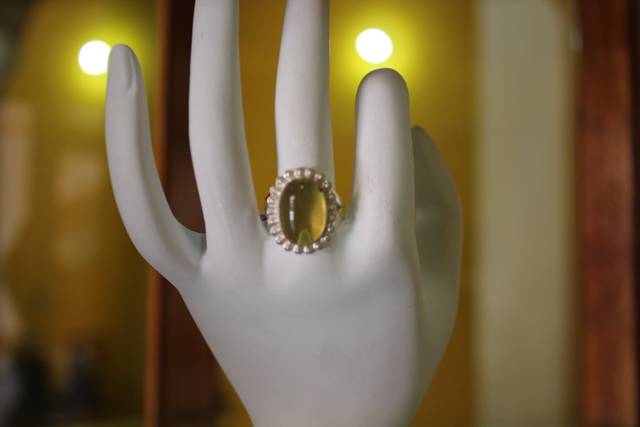 Shine (ámbar y plata)