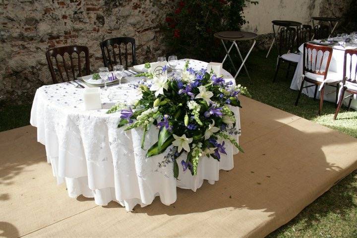 Mesa de novios