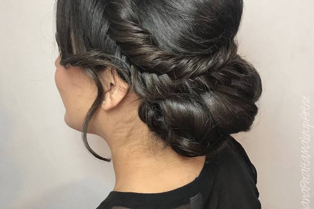 Maquillaje y peinado