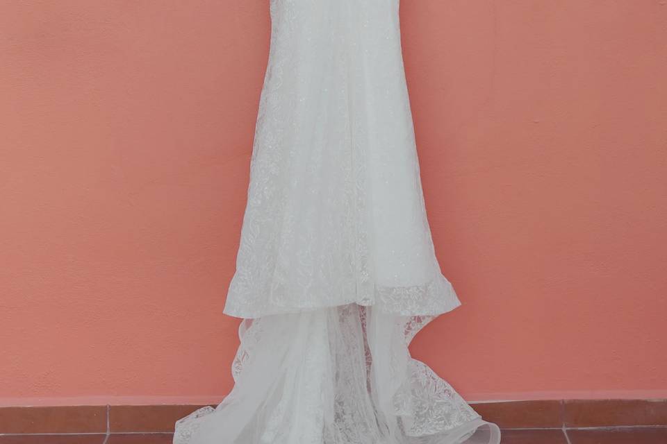 Vestido novia preloved