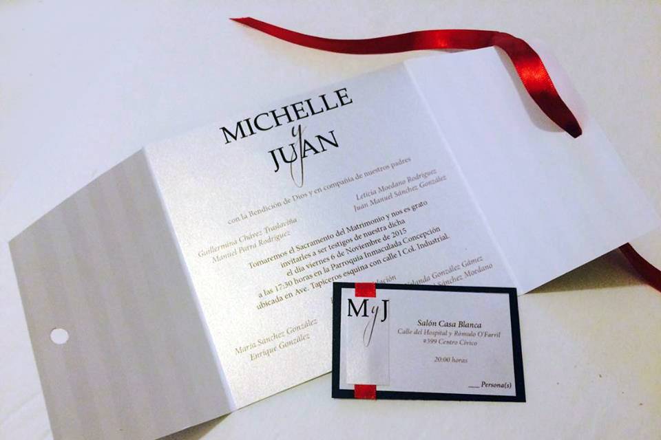 Invitación boda