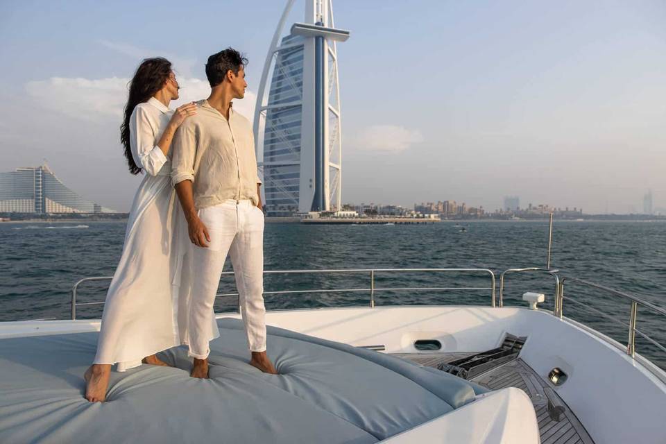 Recién casados en Dubai