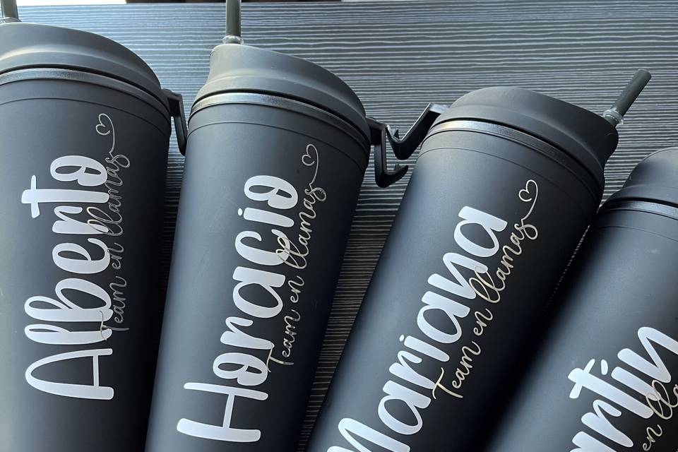 Vasos y termos para regalar en eventos