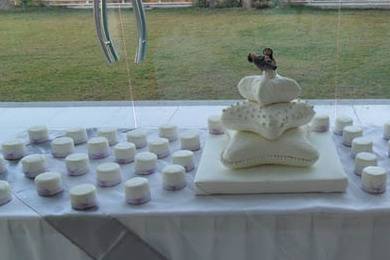 Mesa del pastel