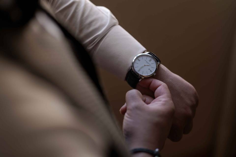 Detalle del reloj