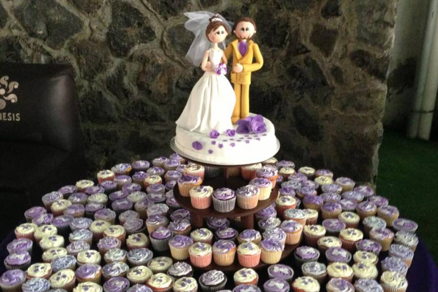 Idea para pastel boda