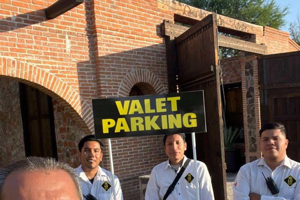 Valet parking