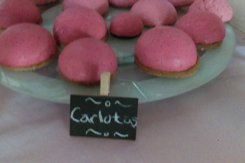 Carlotas de fresa