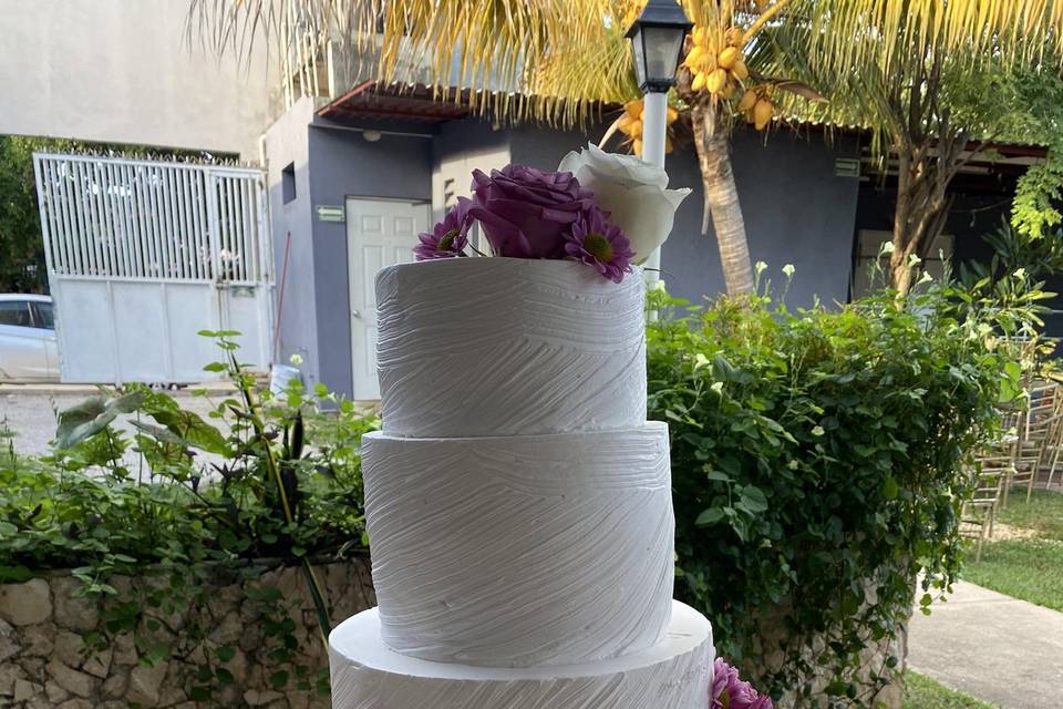 Pastel boda