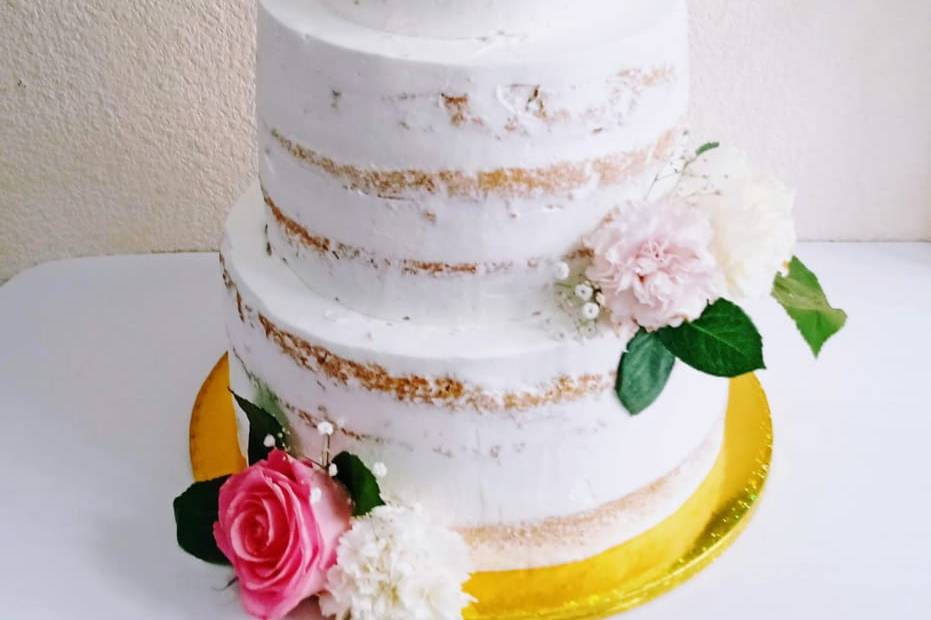 Naked cake