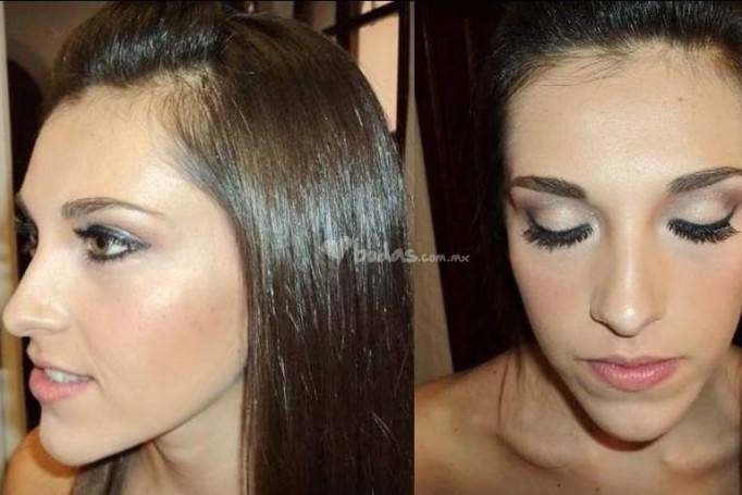 Peinado y maquillaje