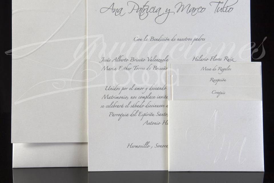 Invitaciones Boda