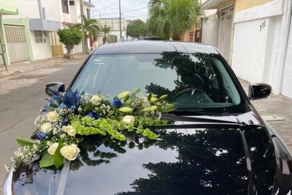 Auto para boda