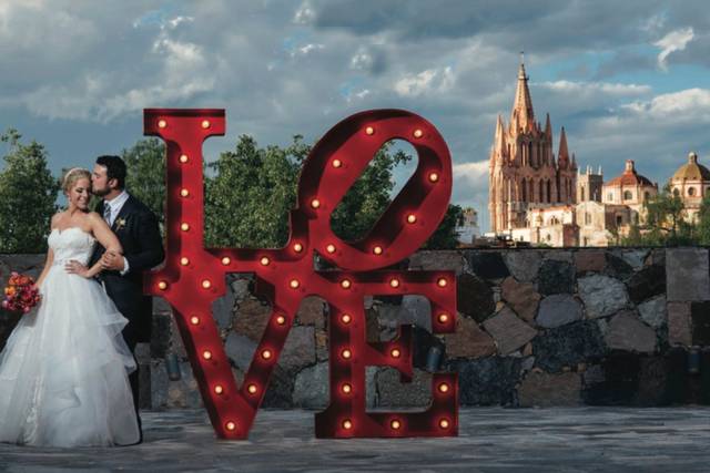 Love con paisaje