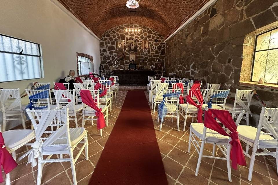 Ceremonia en capilla