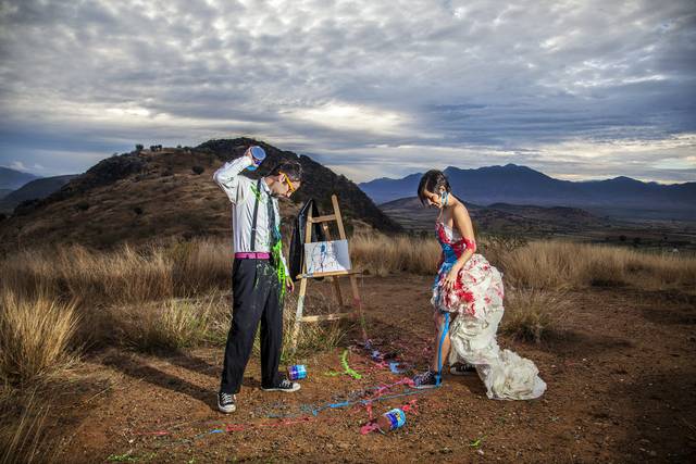 Trash the dress