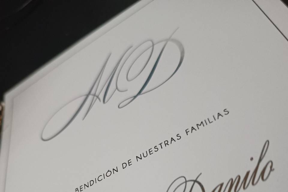 Invitación para evento nupcial