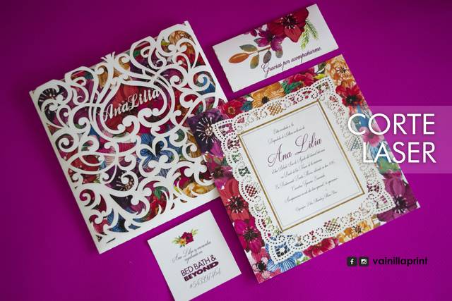 Invitaciones Corte Laser