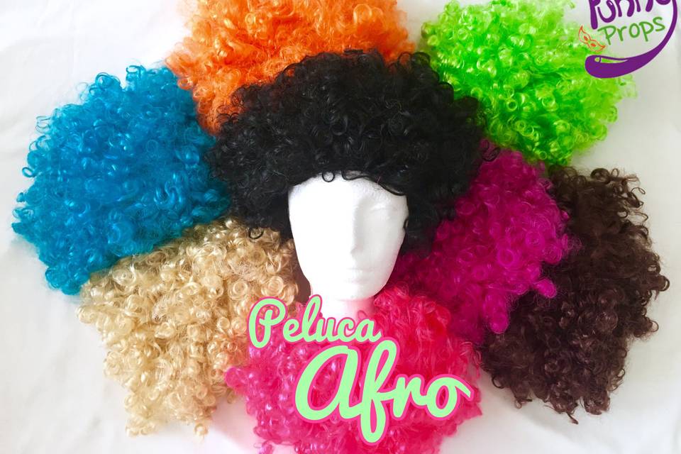 Peluca afro