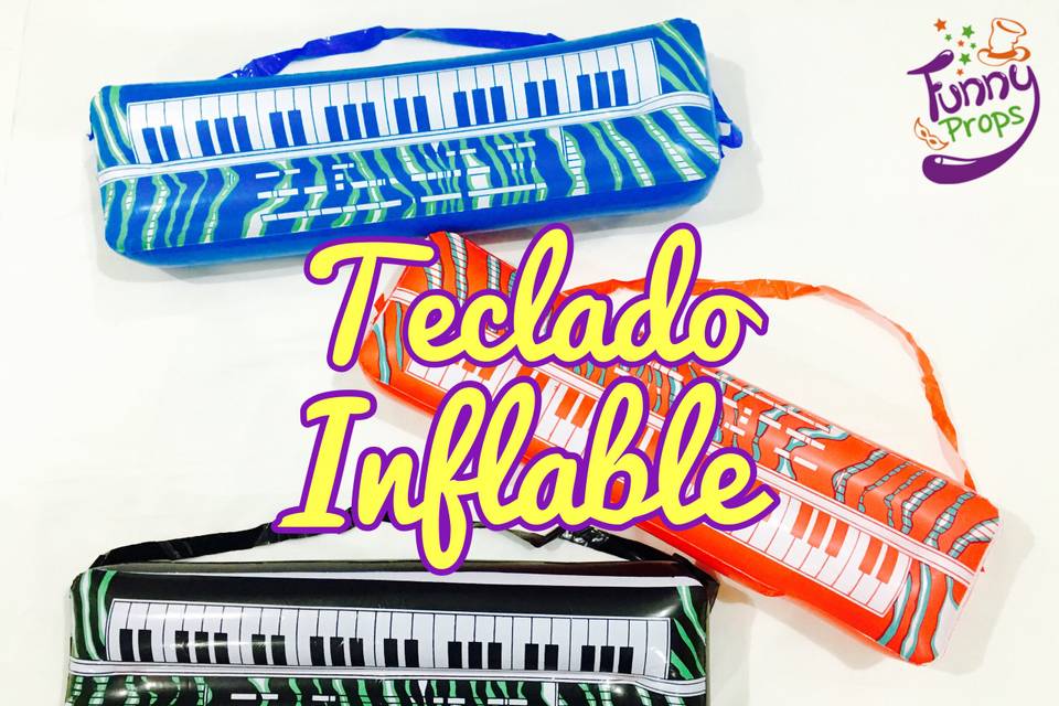 Teclado inflable