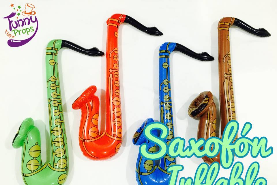 Saxofon inflable