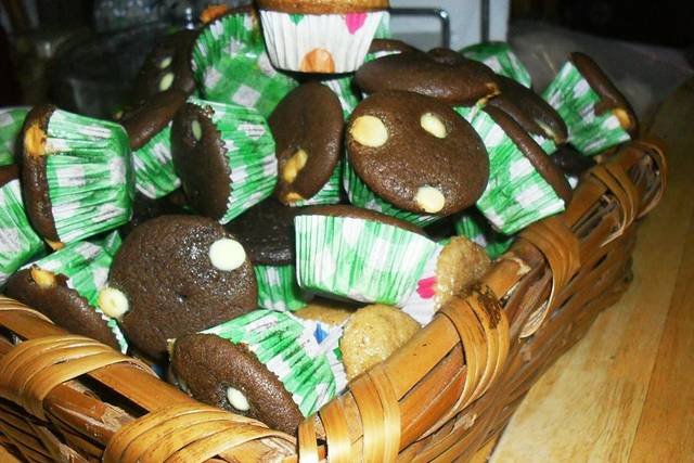 Muffins de chocolate