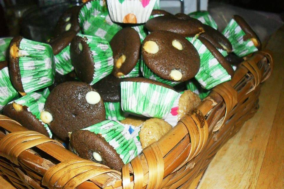 Muffins de chocolate