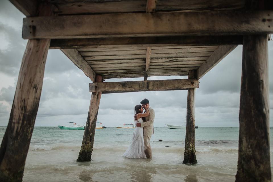 Trash the dress