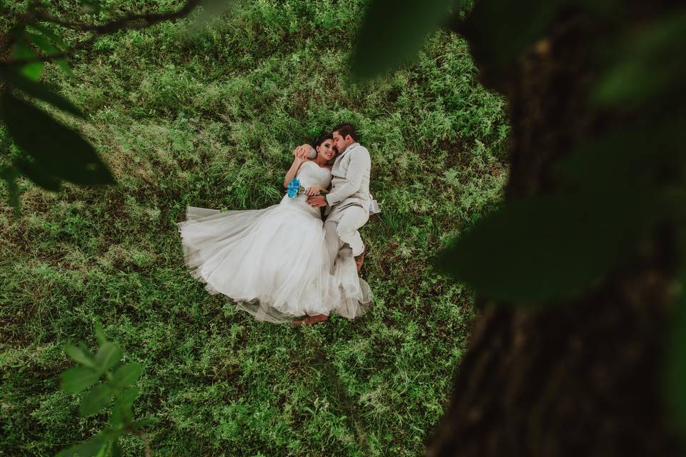 Trash the dress