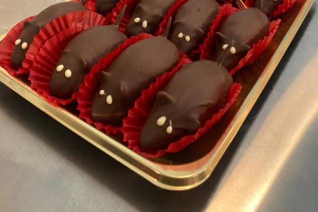 Ratoncitos de chocolate