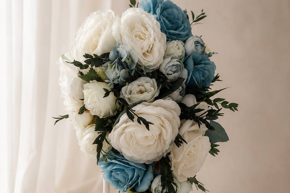 Ramo cascada azul