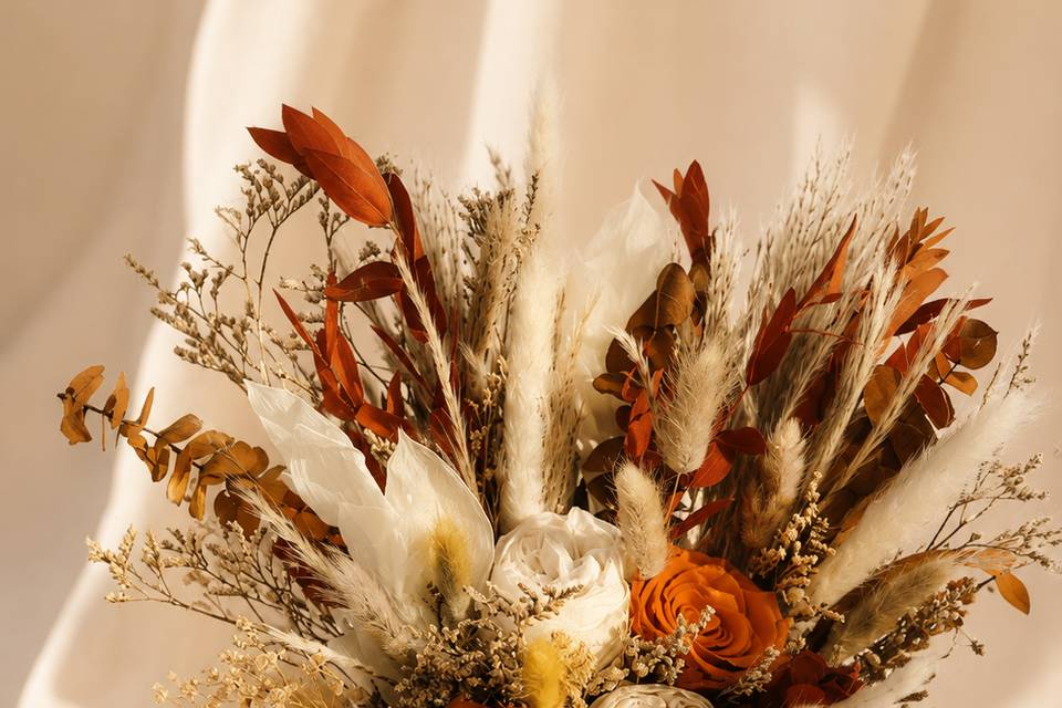 Ramo novia otoño