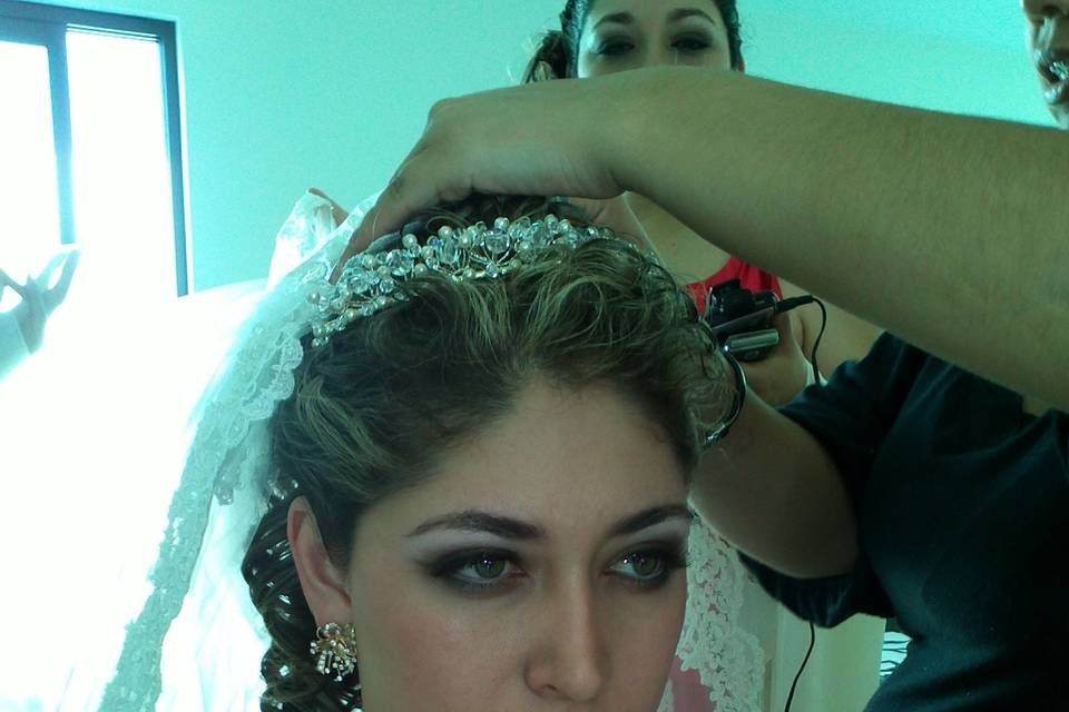 Hermosa novia