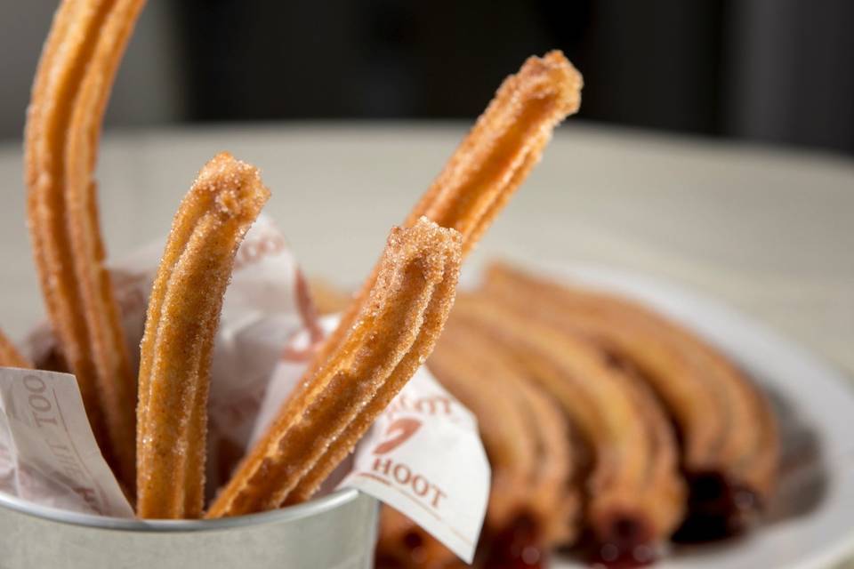 Churros clásico y rellenos