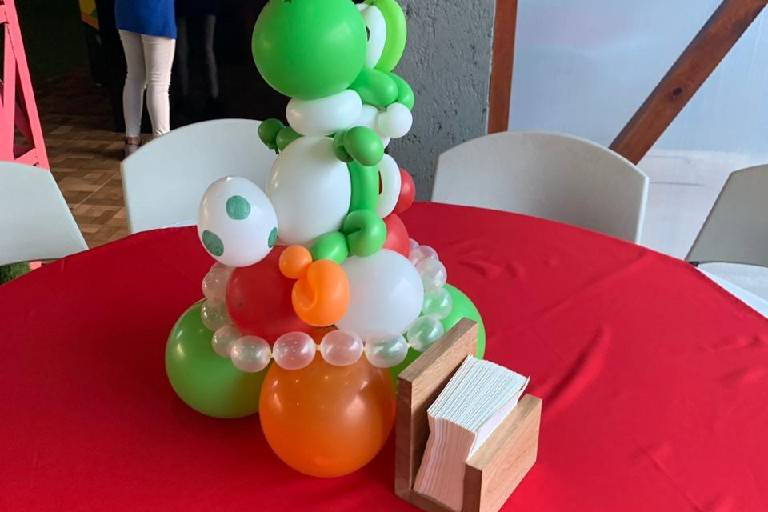 Decoracion con globos